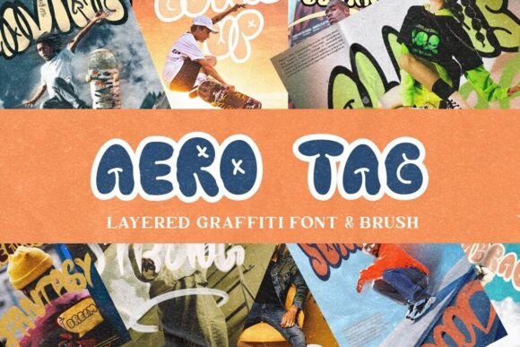 Aero Tag: Merging Graffiti Fonts and Procreate Brushes for Urban Creativity