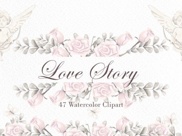 Bringing Romance to Life: The Versatility of Love Story Watercolor Clipart