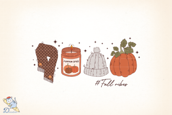 Fall Vibes: Hand-Drawn Digital Art for Creators