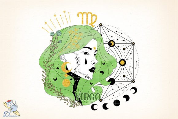 Floral Zodiac Virgo: A Guide to Using High-Quality Digital Art