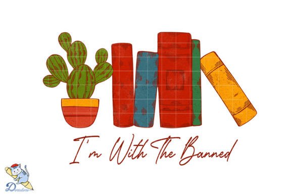 I m with the Banned Vintage Book: A Digital Art Evaluation