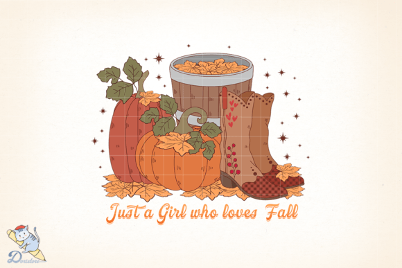 Just a Girl Who Loves Fall: A Guide to Using This Digital Art File